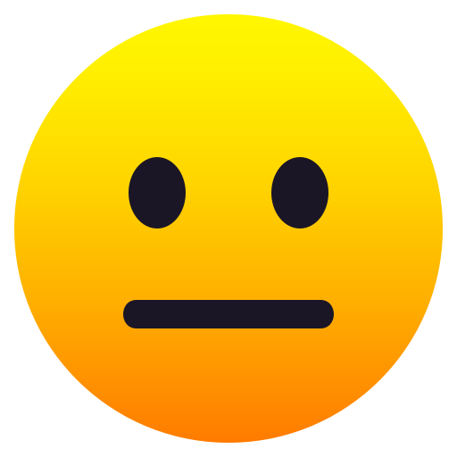 Neutrales Gesicht