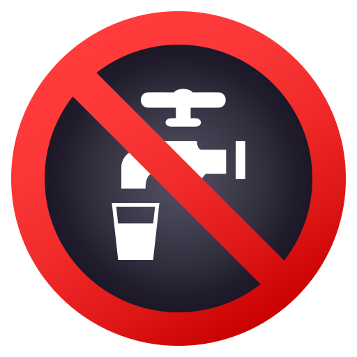 Kein Trinkwasser