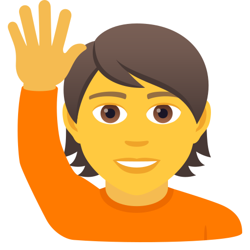 Person Mit Erhobenem Arm