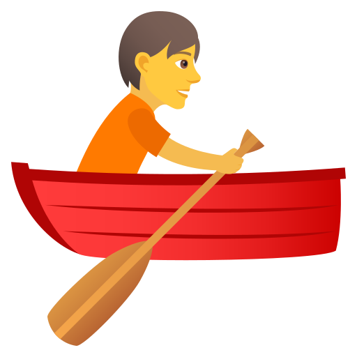 Person Im Ruderboot