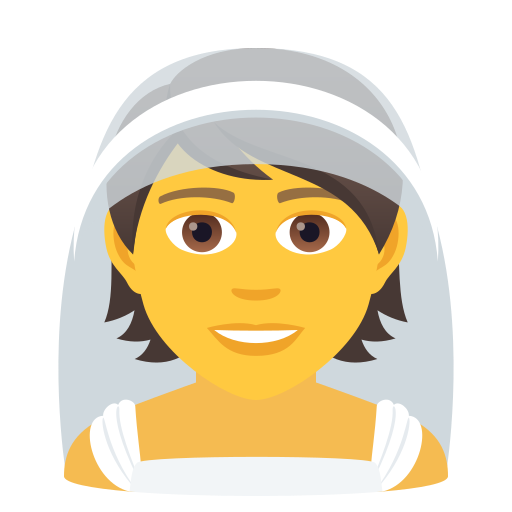 Person Mit Schleier