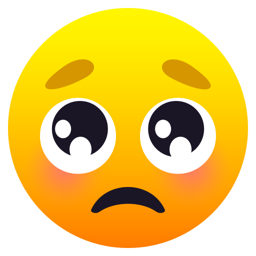 Bettelndes Gesicht