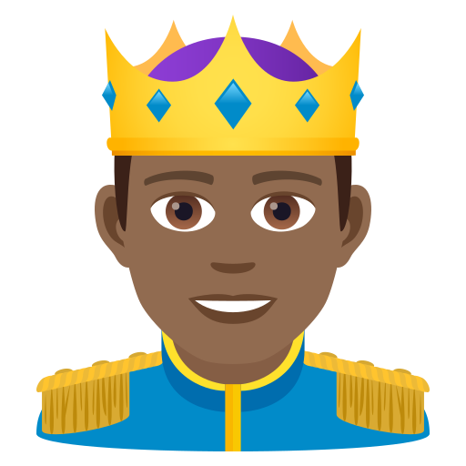 Prinz: Mitteldunkle Hautfarbe
