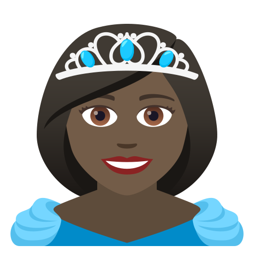 Prinzessin: Dunkle Hautfarbe