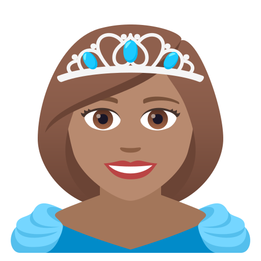 Prinzessin: Mittlere Hautfarbe