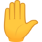 Erhobene Hand