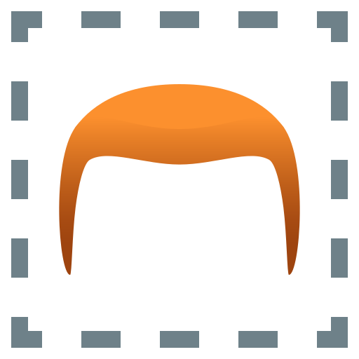 Rotes Haar