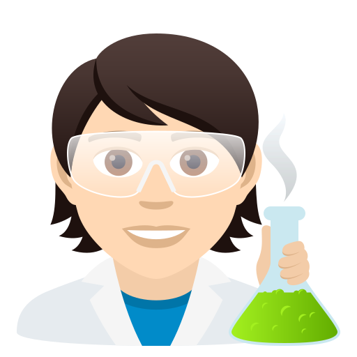 Wissenschaftler(In): Helle Hautfarbe