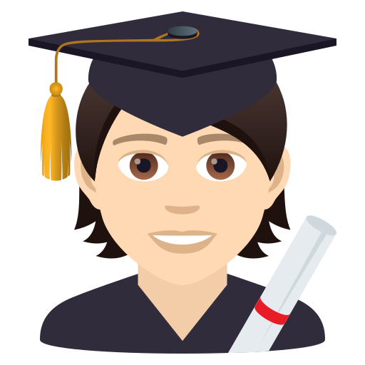 Student(In): Helle Hautfarbe