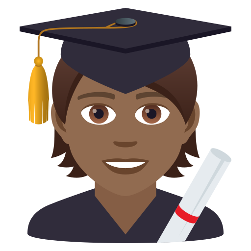 Student(In): Mitteldunkle Hautfarbe