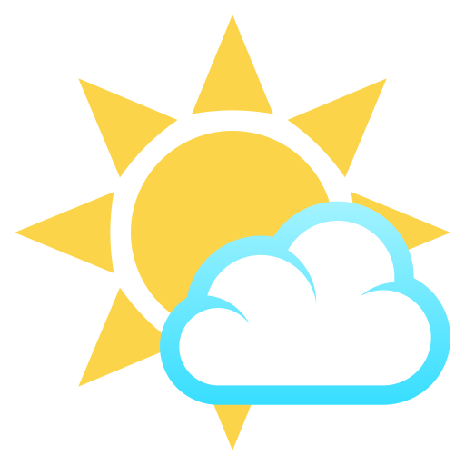 Sonne Hinter Kleiner Wolke