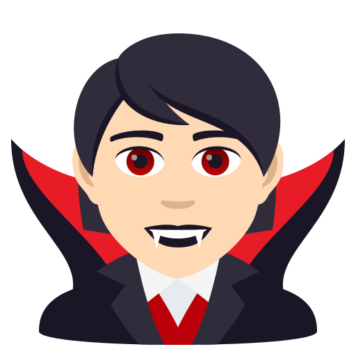 Vampir: Helle Hautfarbe