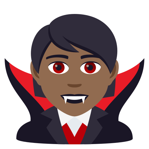 Vampir: Mitteldunkle Hautfarbe