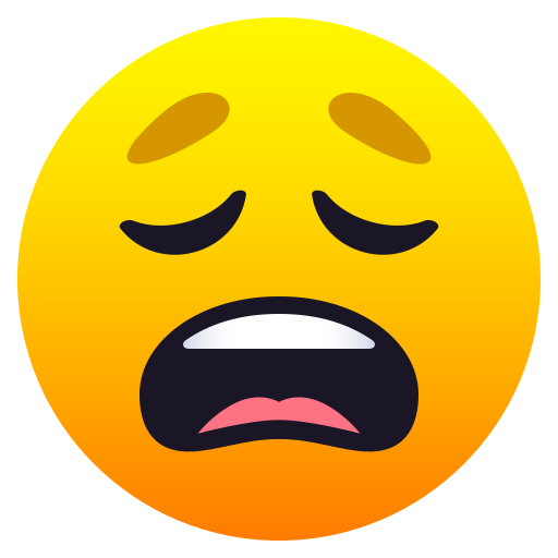 Erschöpftes Gesicht