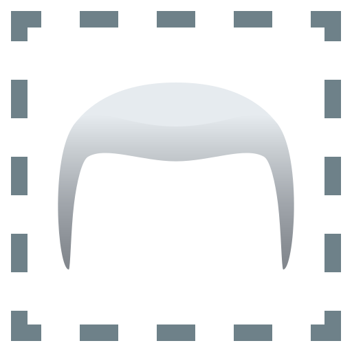 Weißes Haar
