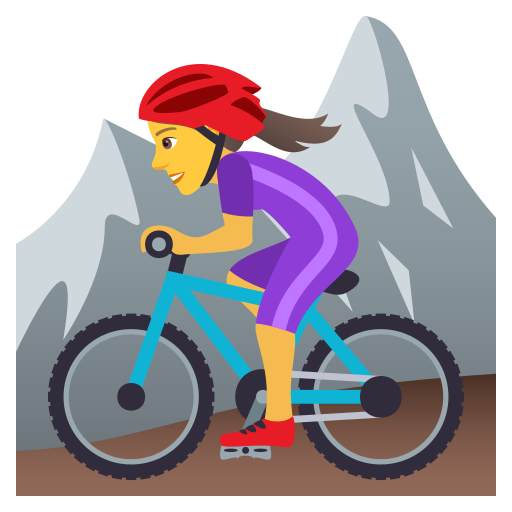 Mountainbikerin