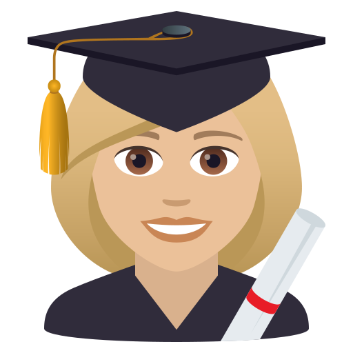 Studentin: Mittelhelle Hautfarbe
