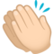 Mani Che Applaudono: Carnagione Chiara