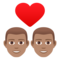 Coppia Con Cuore: Uomo, Uomo, Carnagione Media