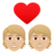 Coppia Con Cuore: Carnagione Medio-Chiara
