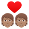 Coppia Con Cuore: Carnagione Media