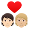 Coppia Con Cuore: Persona, Persona, Carnagione Chiara, Carnagione Medio-Chiara