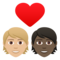 Coppia Con Cuore: Persona, Persona, Carnagione Medio-Chiara, Carnagione Scura