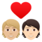 Coppia Con Cuore: Persona, Persona, Carnagione Medio-Chiara, Carnagione Chiara