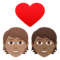 Coppia Con Cuore: Persona, Persona, Carnagione Media, Carnagione Medio-Scura