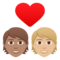 Coppia Con Cuore: Persona, Persona, Carnagione Media, Carnagione Medio-Chiara