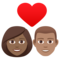 Coppia Con Cuore: Donna, Uomo, Carnagione Medio-Scura, Carnagione Media