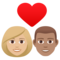 Coppia Con Cuore: Donna, Uomo, Carnagione Medio-Chiara, Carnagione Media