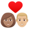 Coppia Con Cuore: Donna, Uomo, Carnagione Media, Carnagione Medio-Chiara