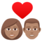 Coppia Con Cuore: Donna, Uomo, Carnagione Media
