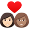 Coppia Con Cuore: Donna, Donna, Carnagione Chiara, Carnagione Media