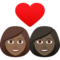 Coppia Con Cuore: Donna, Donna, Carnagione Medio-Scura, Carnagione Scura