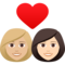 Coppia Con Cuore: Donna, Donna, Carnagione Medio-Chiara, Carnagione Chiara