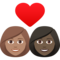 Coppia Con Cuore: Donna, Donna, Carnagione Media, Carnagione Scura