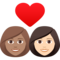 Coppia Con Cuore: Donna, Donna, Carnagione Media, Carnagione Chiara