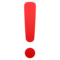Punto Esclamativo Rosso