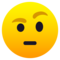 Faccina Con Sopracciglio Alzato