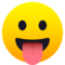 Faccina Che Mostra La Lingua