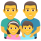 Famiglia: Uomo, Uomo, Bambina, Bambino