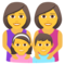 Famiglia: Donna, Donna, Bambina, Bambino