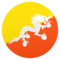 Bandiera: Bhutan
