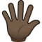 Mano Aperta: Carnagione Scura