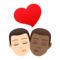 Bacio: Uomo, Uomo, Carnagione Chiara, Carnagione Medio-Scura