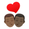 Bacio: Uomo, Uomo, Carnagione Medio-Scura, Carnagione Scura