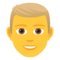 Uomo: Capelli Biondi