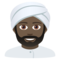 Uomo Con Turbante: Carnagione Scura